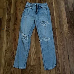 american eagle ripped jeans